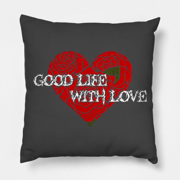 Love Life Pillow by stekul