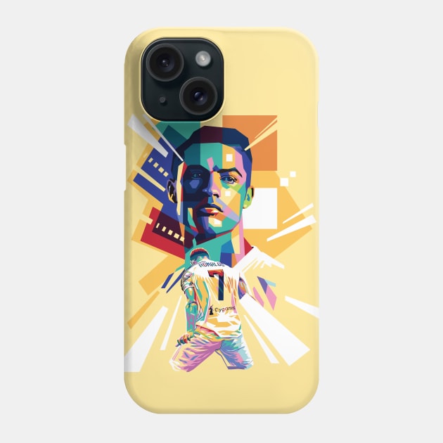 Christian Ronaldo Phone Case by emhArt