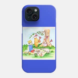 Winnie The Pooh Coronation Tea Party Phone Case