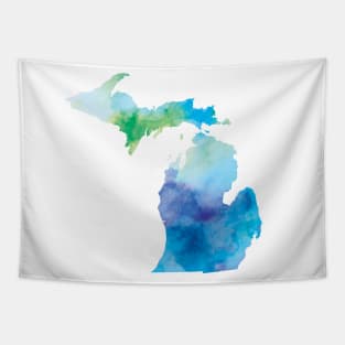 Michigan Watercolor Tapestry