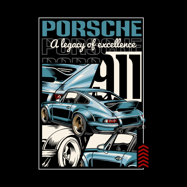 Porsche 911 Vintage by Harrisaputra