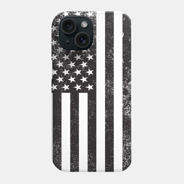 US Flag textured Phone Case by Echo9Studio