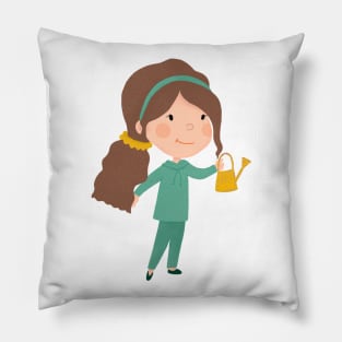 Spring girl Pillow