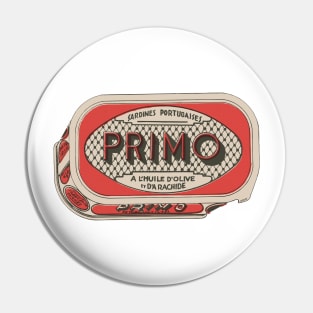 Retro Primo Portuguese Sardines Pin