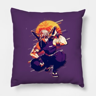 Tengen Uzui Retro Art Pillow