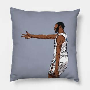 Mikal Bridges Sketch Pillow