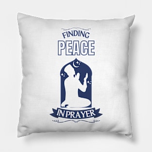 Muslim Man Praying Pillow