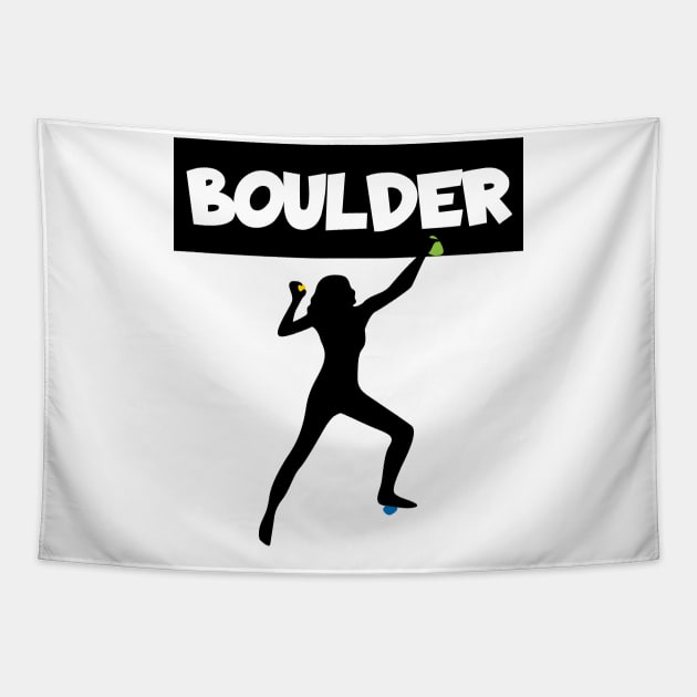 Boulder box women Tapestry by maxcode