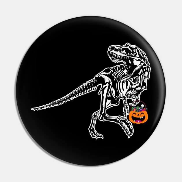 Trex halloween Pin by MZeeDesigns