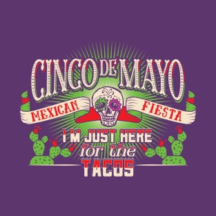 Cinco de Mayo Fiesta Tacos T-Shirt