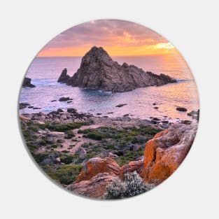 Sugarloaf Rock - Winter Sunset Pin