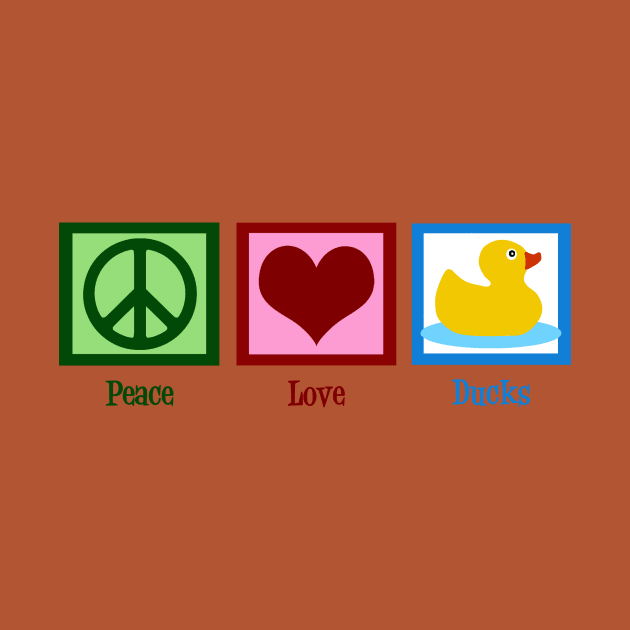 Peace Love Ducks by epiclovedesigns