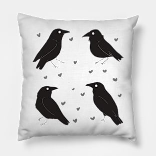 Crows pack Pillow