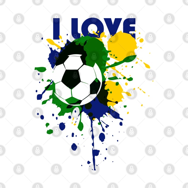 I love football soccer - FIFA World Cup by Joker & Angel