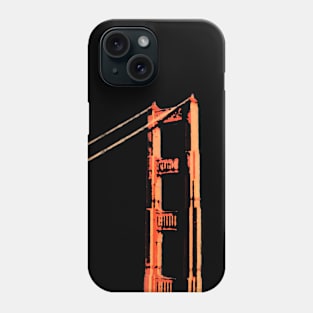 Golden Gate Bridge Tower San Francisco 2 Phone Case