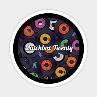 Matchbox Twenty / Vinyl Records Style Magnet