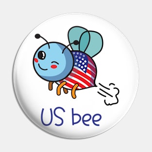 US Bee Pin