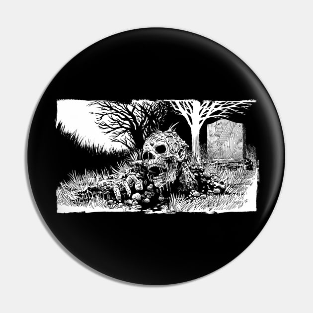 Creeping Death Pin by D.W. Frydendall