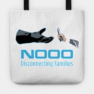 "nooo" logo parody-disconnecting families meme-geek and movie lovers humor Tote