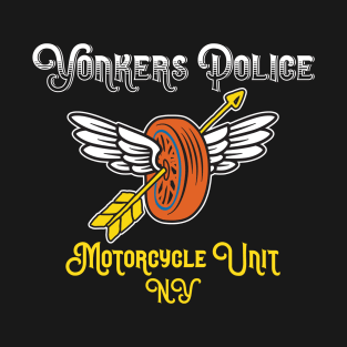 Yonkers Police Department Motorcycle Unit T-Shirt