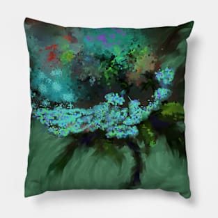 FLOWER IN THE WIND Pillow