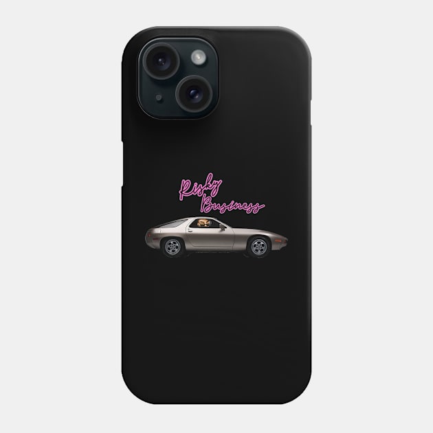 RISKY BUSINESS Phone Case by Cult Classics