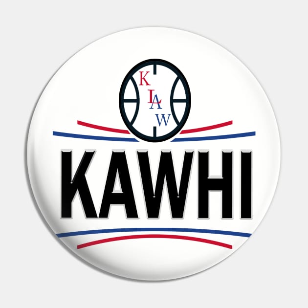 Kawhi Leonard Los Angeles Clippers Pin by IronLung Designs