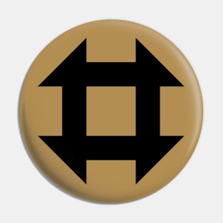 Detroit Become Human Symbol of Finding Jericho Logo Pin