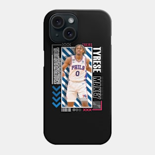 Tyrese Maxey Paper Poster Version 10 Phone Case