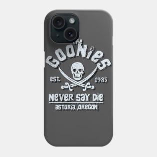 The Goonies Movie Never Say Die 80s Film Skull Phone Case