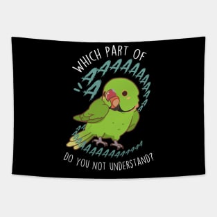 Indian Ringneck Parrot Aaaa Tapestry