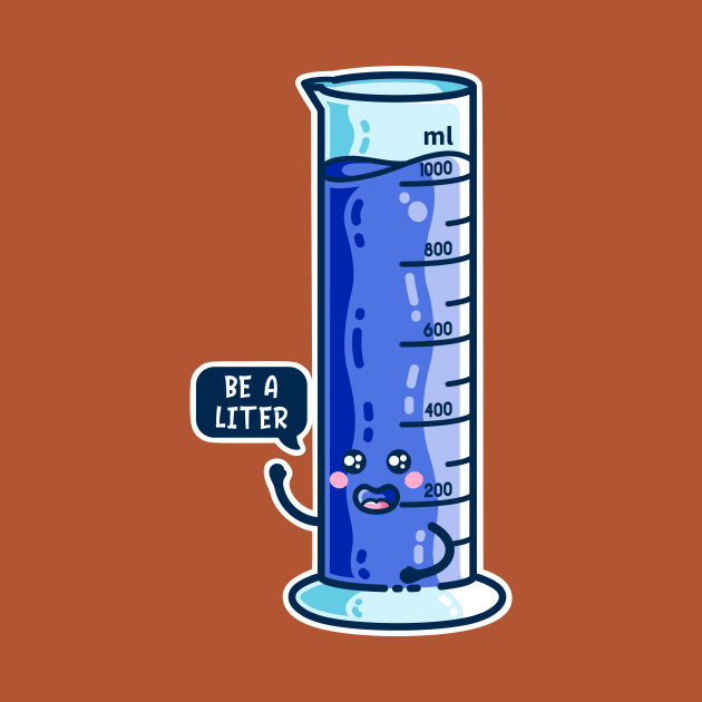 Be A Liter Graduated Cylinder by freeves