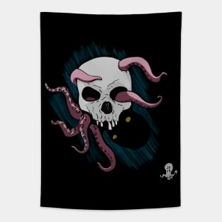 OCTO SKULL! Tapestry