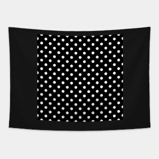 Pea Pattern White / Black Tapestry