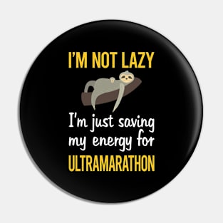 Saving Energy For Ultramarathon Ultra Distance Running Pin