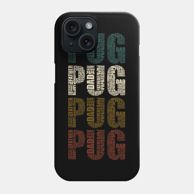 Pug Dad - Funny Dog Lovers Gift For Papa Phone Case by DnB