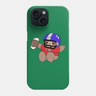 Football Player Sloth Phone Case