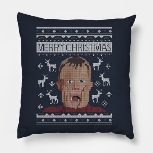 Home Alone Kevin Christmas Knit Pillow