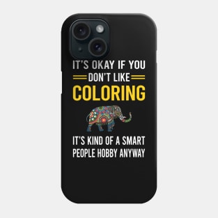 Smart People Hobby Coloring Phone Case