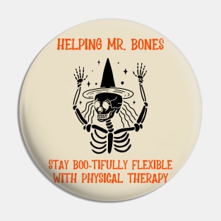 Physical Therapy Halloween Pin