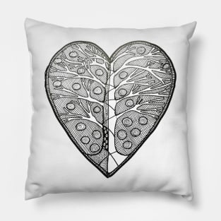 Tree of life art graphic Pillow