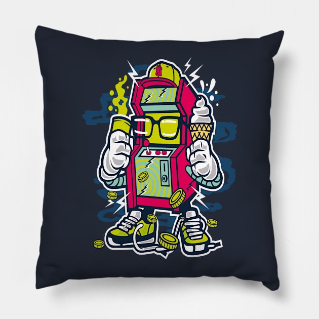 Game Machine Pillow by CRD Branding