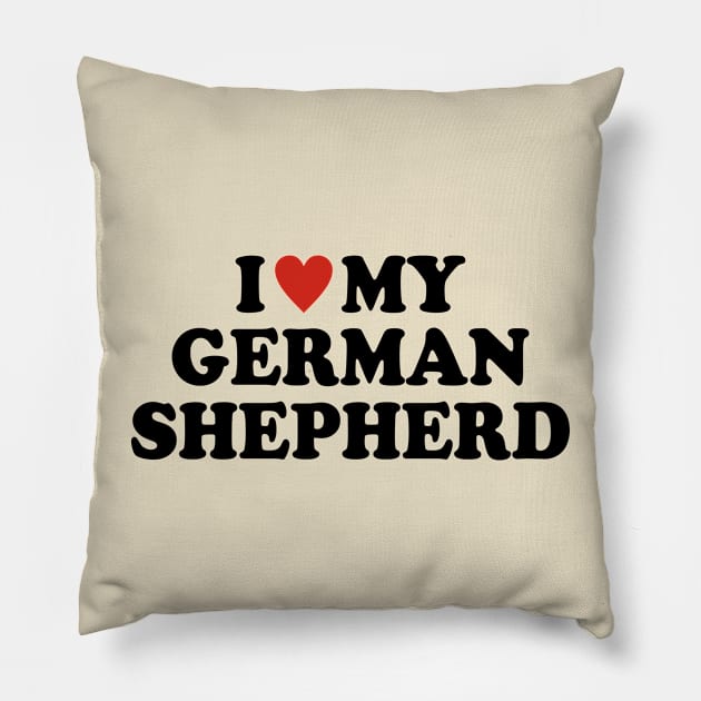 I love my German Shepherd Pillow by Iskapa