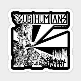 SUBHUMANS MERCH VTG Magnet