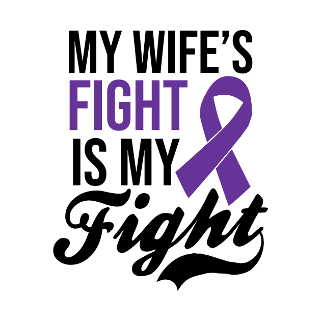 Crohns Disease Shirt | Wifes Fight Is My Fight by Gawkclothing