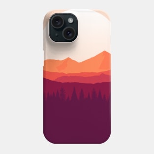 ORANGE SUNSET Phone Case