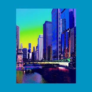 Chicago Vaporwave T-Shirt