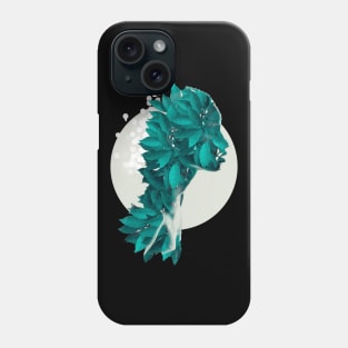 Face in the Folage Phone Case