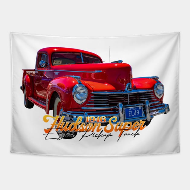 1946 Hudson Super Eight Pickup Truck Tapestry by Gestalt Imagery