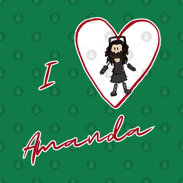 I Heart Amanda by RoserinArt